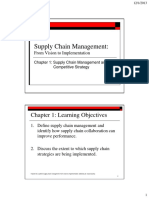 Supply Chain Management:: Chapter 1: Learning Objectives