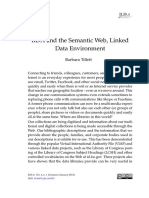 RDA and The Semantic Web, Linked Data Environment: Barbara Tillett