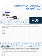 Clase 2 - Razonamiento Lógico - Numérico