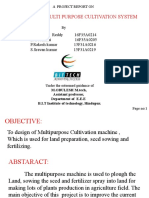 Automatic Multi Purpose Cultivation System