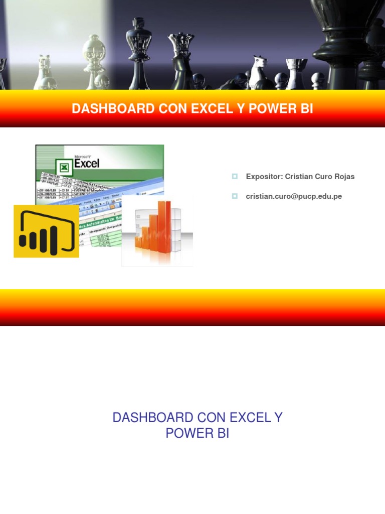 Dashboard Con Excel y Power Bi | PDF | Microsoft Excel | Información