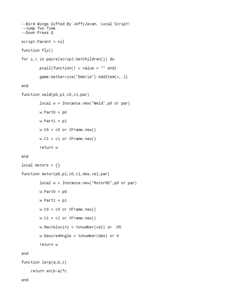 (Fe) Bird Wings Script | PDF | Teaching Mathematics