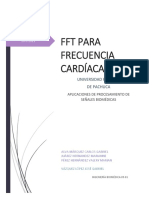 Tarea 4 FFT para Frecuencia Cardiaca