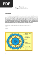 Polyphase Induction Motor: Course Material