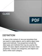 Class Java