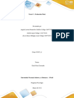 Evaluación Final Neuropsicología