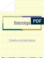 Biotecnologia - Conceitos e princípios básicos