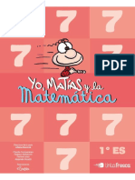 Yo, Matias y La Matemática 7