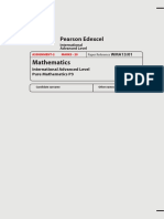 IAL Pure Maths P3 Iteration Formula
