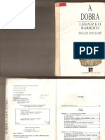 DELEUZE Gilles A Dobra Leibniz e o Barroco PDF
