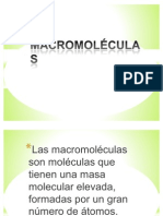 MACROMOLÉCULAS