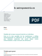 Técnicas antropométricas pediatría