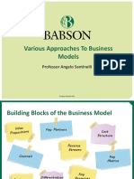 Santinelli - Business Models 8.31.15