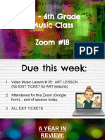 5th - 6th Grade Music Class Zoom #18
