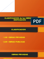 M04B Clasificacion de Las Obras de Edificacion