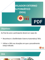 SAMU DEA Desfibrilador Externo Automático