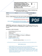 GUIA-2 LAB ELET II APLICAÇÕES BÁSICAS COM AMPOP PARA_SIMULAÇÃO 2021-1