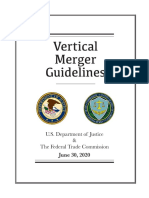 Vertical Merger Guidelines 6-30-20