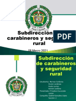 GRUPO No.2. SUBDIRECCIÓN DE CARABINEROS Y SEGURIDAD RURAL