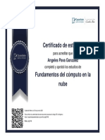 Fundamentos Del Cómputo en La Nube