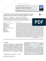 A Comparative Study of Environmental Performance Between Prefabricated and Traditional Residential Buildings in China 2015J