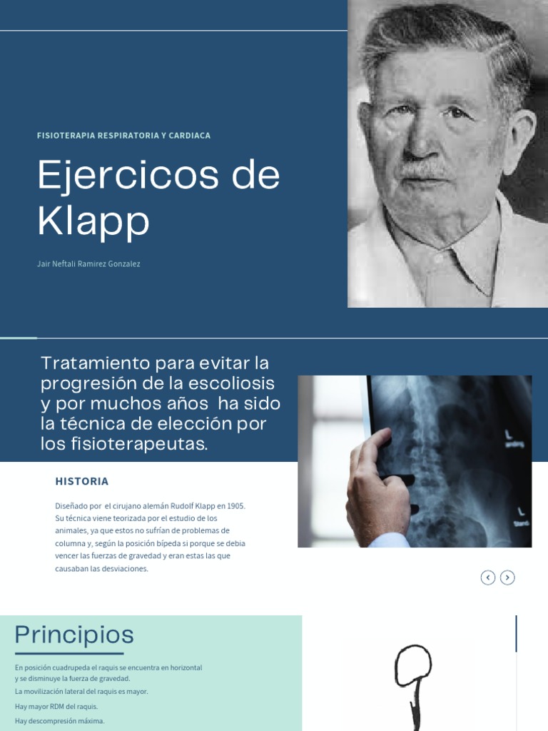 Ejercicios de Klapp en Fisioterapia | PDF | La columna vertebral ...