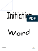Cours Word Initiation