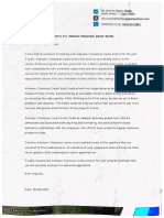 Music Producer Recommendation Letter Sample