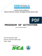 Program of Activities