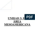 UNIDAD 3. El Área Mesoamericana