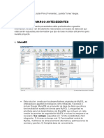 Base de datos antecedentes proyecto domiciliaria