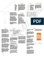 Mi Powerbank 5000 1. About Device 2. About Device 4. Battery 5. Charging of Other Devices