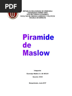 Pirámide de Maslow