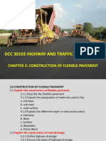 3.1 DCC30103 - Chapter 3.1 Construction of Flexible Pavement