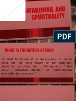 Ego Awakening and Spirituality