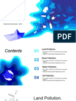 Causes and Effects of Pollution