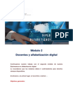 Módulo 2 - Docentes y Alfabetización Digital