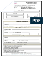 Formato Solicitud Licencia Sanitaria Laboratorio