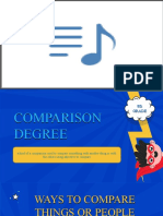 Comparison Degree