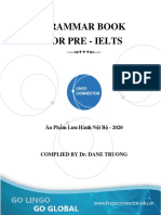 Pre Ielts - Grammar & Sentence