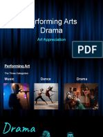 Lesson 13 - Performing Art (Drama)