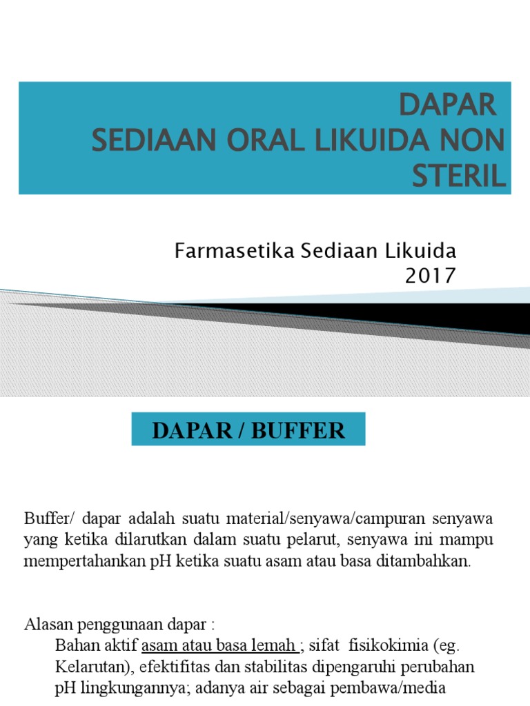 Fungsi dan Kapasitas Larutan Dapar | PDF