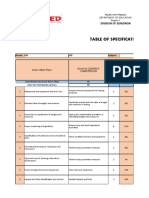 Tle Second Quarter Tos