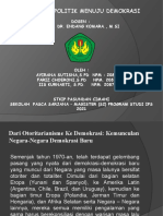 Ppttransisi Politik Menuju Demokrasi