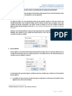 Herramientas de Excel para Los Modelos Financieros