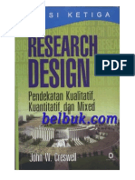 166463047 Design Research Kuantitatif Kualitatif Dan Mixed Creswell
