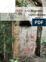Catalogación del arte rupestre de Pandi