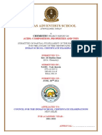 Metas Adventists School: Acids: Composition, Properties and Uses