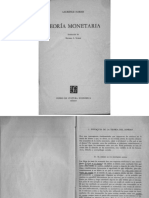 Teoría Monetaria-Fondo de Cultura Económica, FCE (1985)