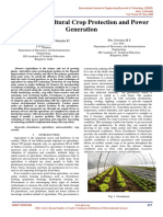 IOT in Agricultural Crop Protection and Power Gene